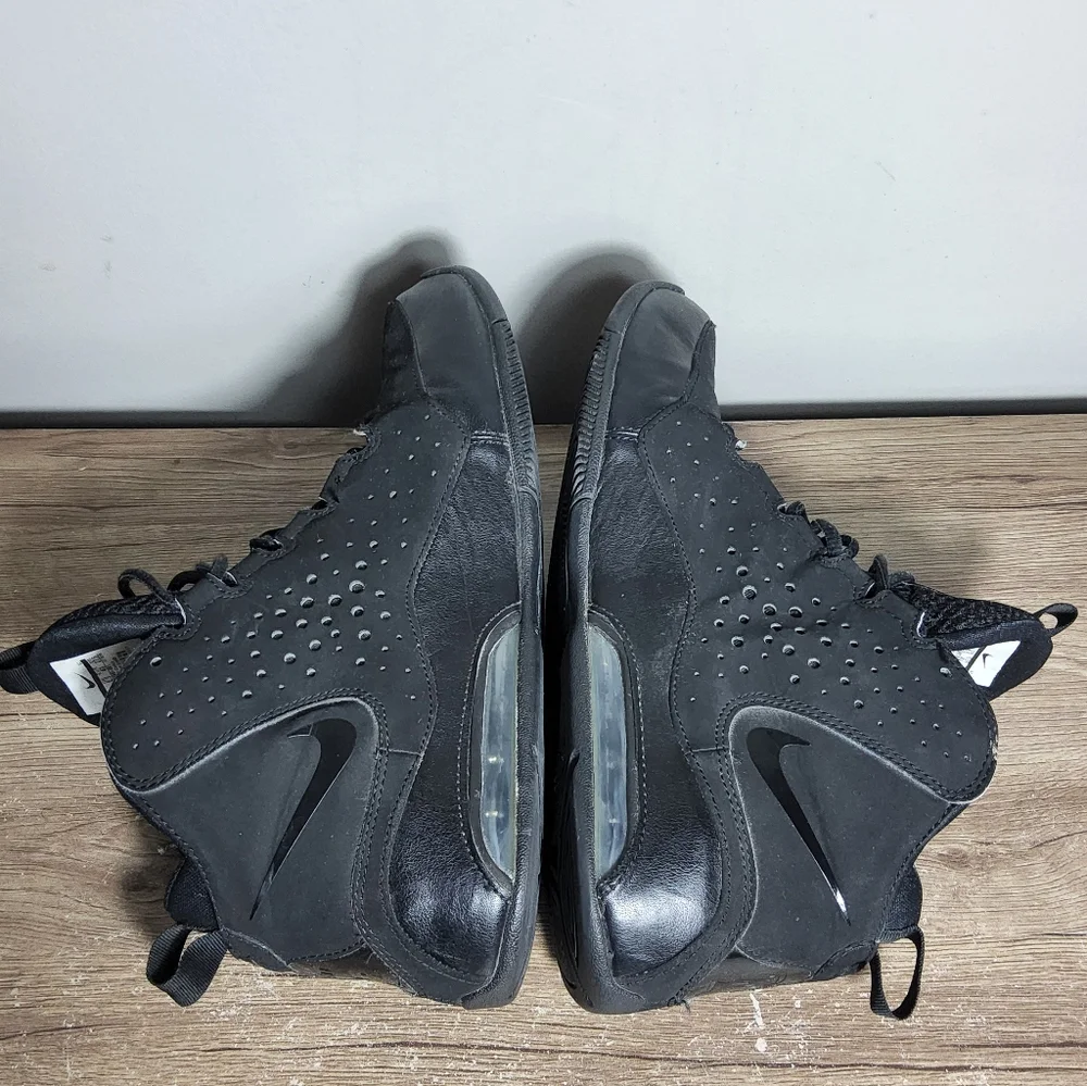 Nike Men's Air Max Wavy 'Triple Black' Size 9.5 - Picture 5 of 10